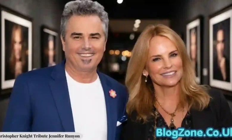 Christopher Knight Tribute Jennifer Runyon