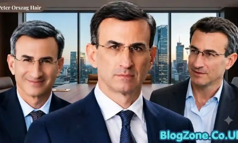 Peter Orszag Hair