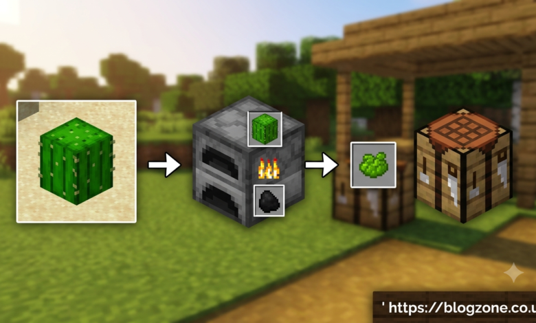how do i make green dye in minecraft