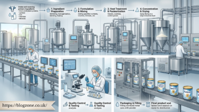 how infant formula is made