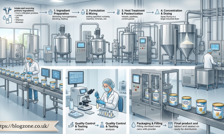 how infant formula is made